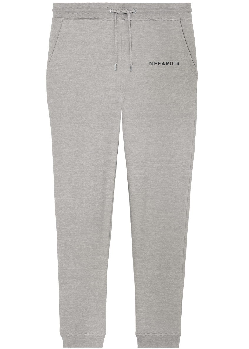 Grau Jogger Pants aus Bio-Baumwolle – Nachhaltige Mode von Nefarius