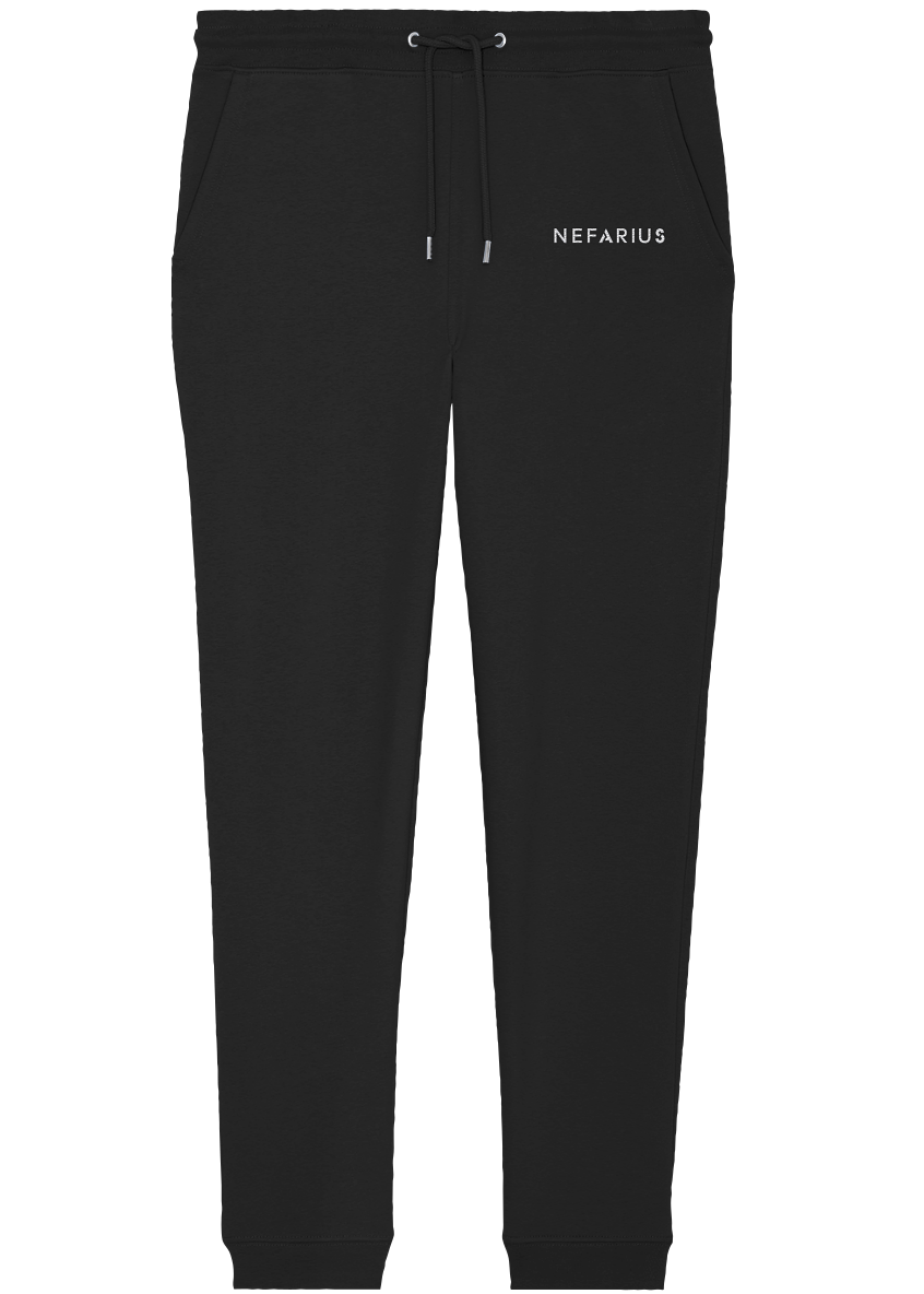 Jogger Pants Schwarz aus Bio-Baumwolle – Nachhaltige Mode von Nefarius