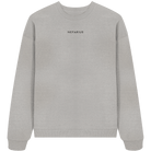 Oversize Grau Sweatshirt aus Bio-Baumwolle – Nachhaltige Mode von Nefarius